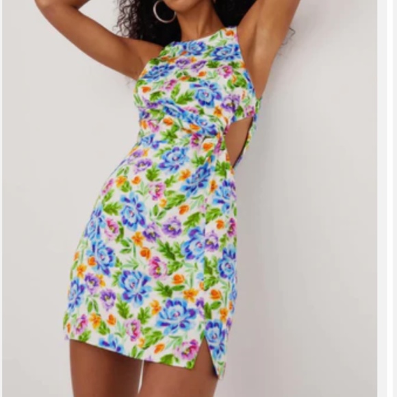 NEW For Love and Lemons Lucy Mini Dress Small $358 - Picture 1 of 3